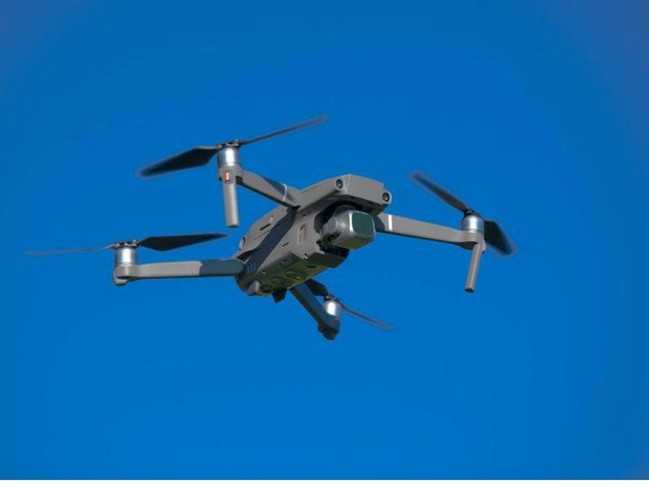 Double Ashes Scattering by Drone